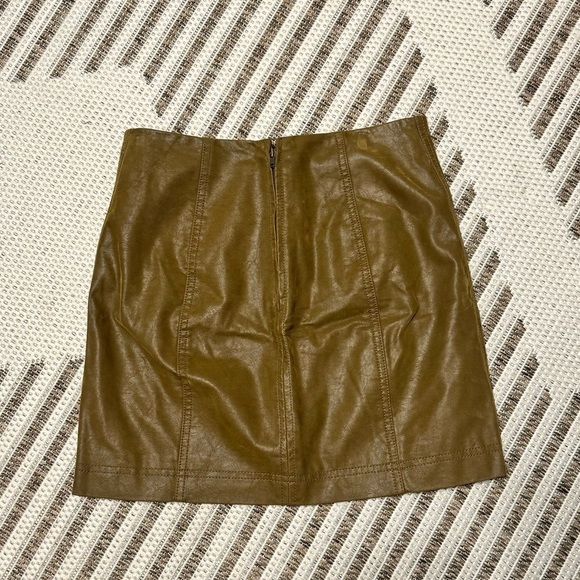 Free People | Vegan Suede Modern Femme Mini Skirt - Picture 5 of 6